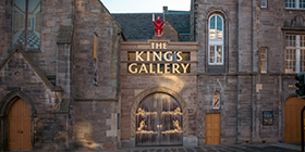 The King's Gallery at the Palace of Holyroodhouse