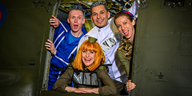 RAF Museum Midlands + Flying Theatre show "Bravo Bravo"