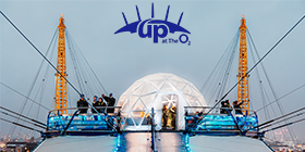 Snow Globe Climb at Up at The O2