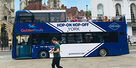 York Hop On Hop Off Open Top Bus Tour